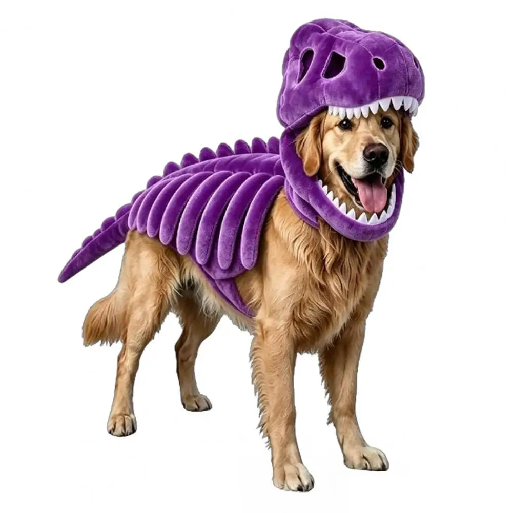 Dino Skeleton Pet Costume