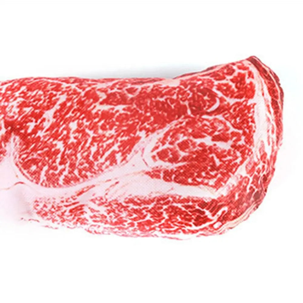 Squeaky Steak Bone Toy