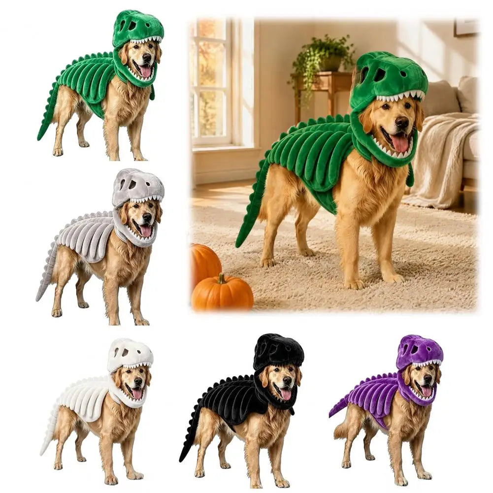 Dino Skeleton Pet Costume