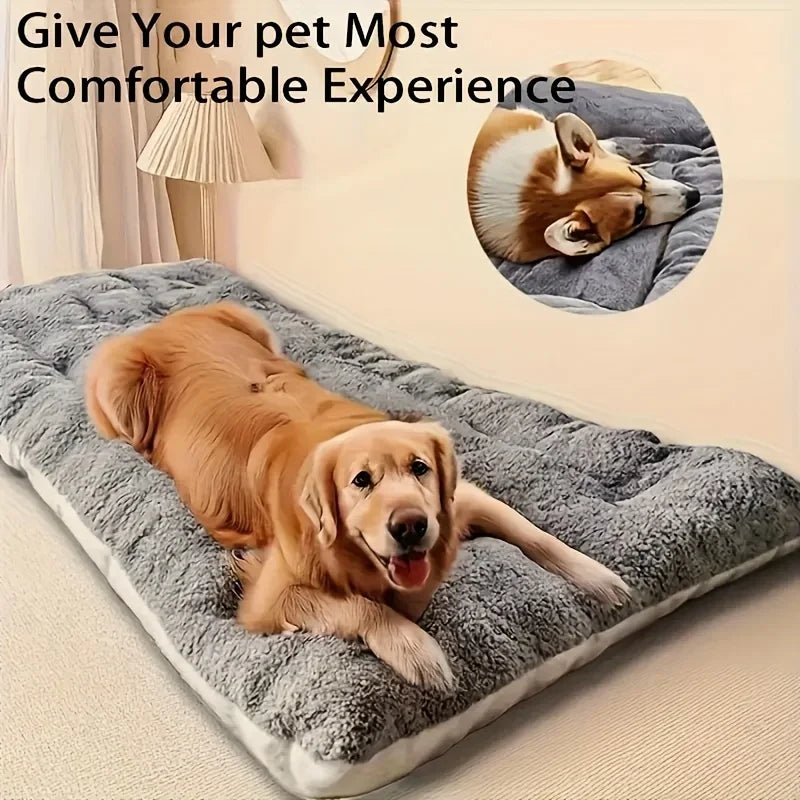 Extra-Large Plush Pet Bed