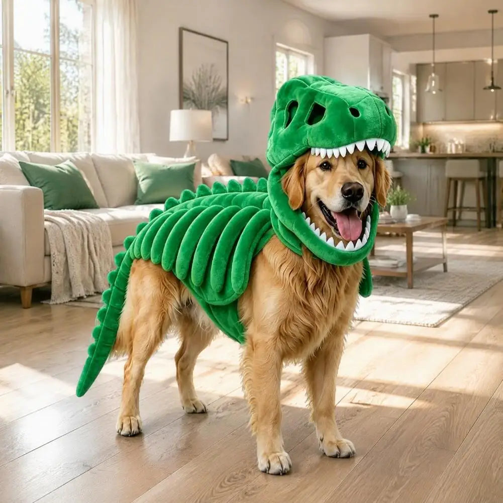Dino Skeleton Pet Costume