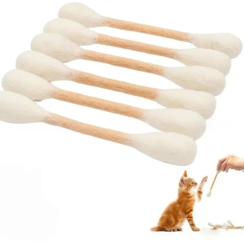 Catnip Cotton Swab Chew Toy