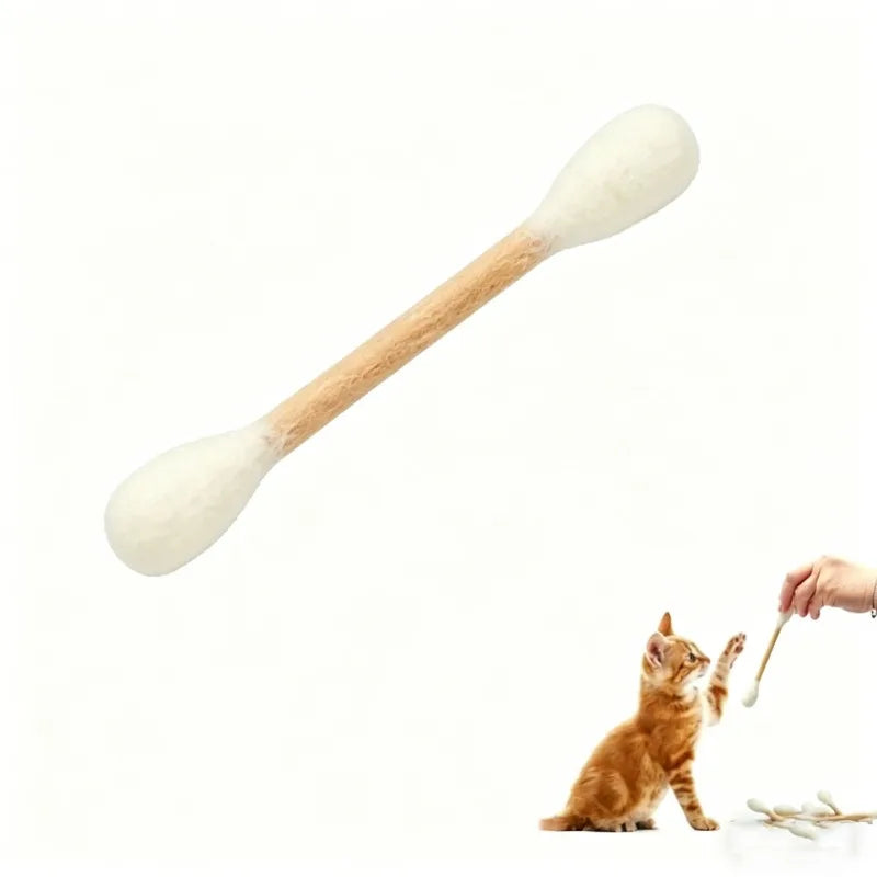 Catnip Cotton Swab Chew Toy