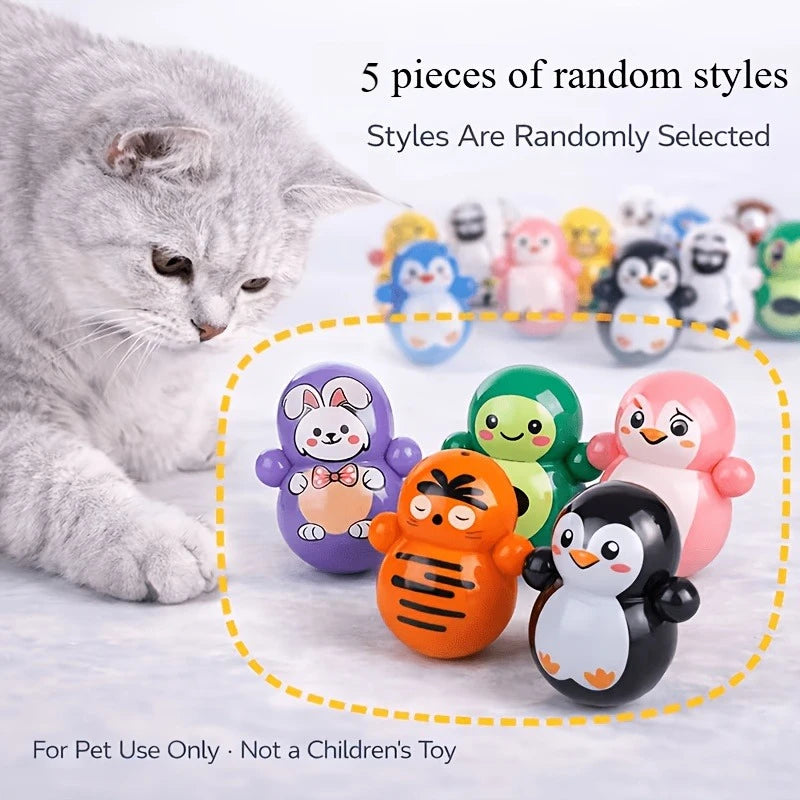 Tumbler Cat Toys (5-Pack)