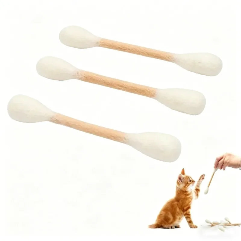 Catnip Cotton Swab Chew Toy